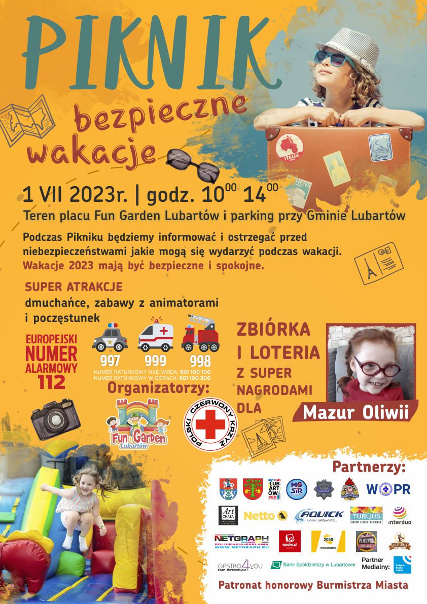 piknik bezpieczne wakacje piknik bezpieczne wakacje